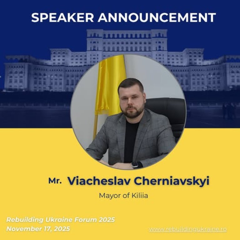 Кілійський міський голова стане доповідачем на Міжнародному форумі у Румунії