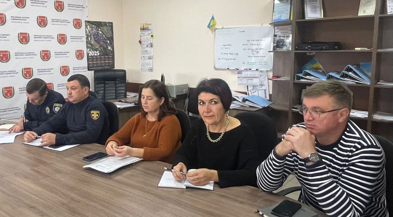 У Болградському районі відпрацьовували алгоритм дій у разі надзвичайних ситуацій