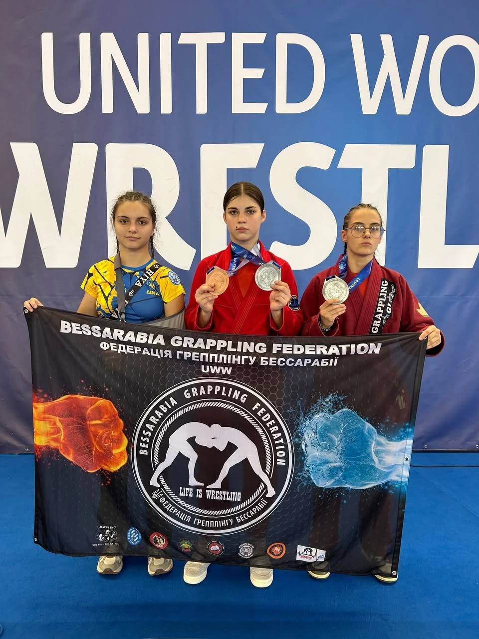 Ізмаїльські спортсменки вибороли призові місця на чемпіонаті світу з грепплінгу