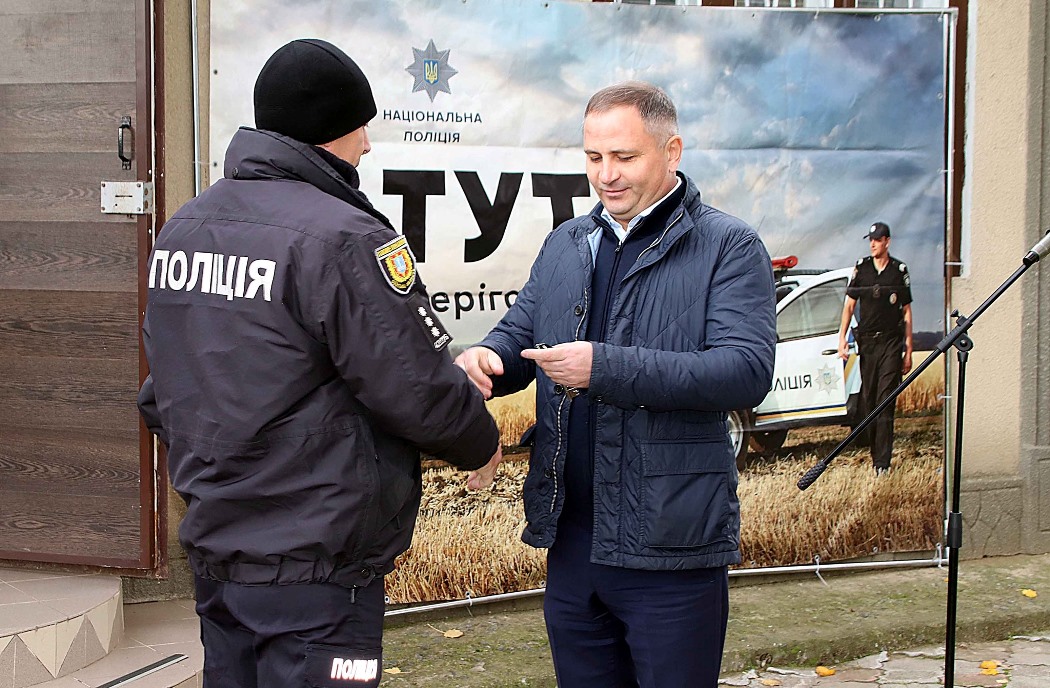 Спільна ініціатива влади та поліції: у селі Виноградівка Болградської ТГ відкрито пункт офіцера громади