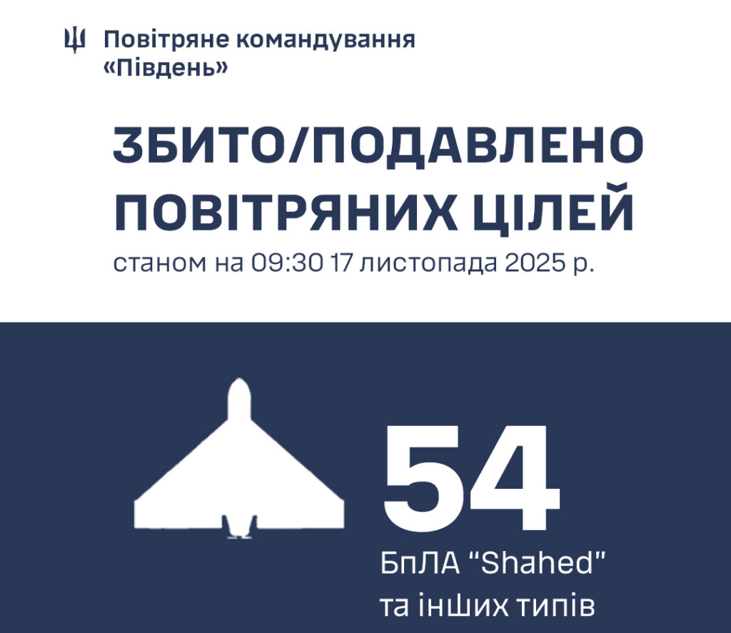 Стало відомо, скільки ворожих безпілотників вдалося приземлити захисникам на Одещині