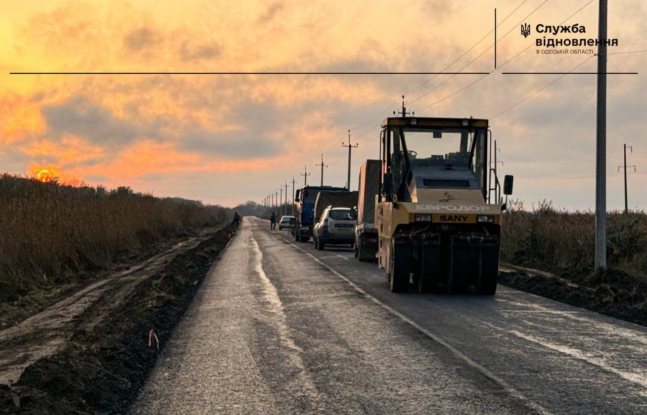 На дорозі Кілія-Вилкове відремонтували ще 10 км аварійного покриття