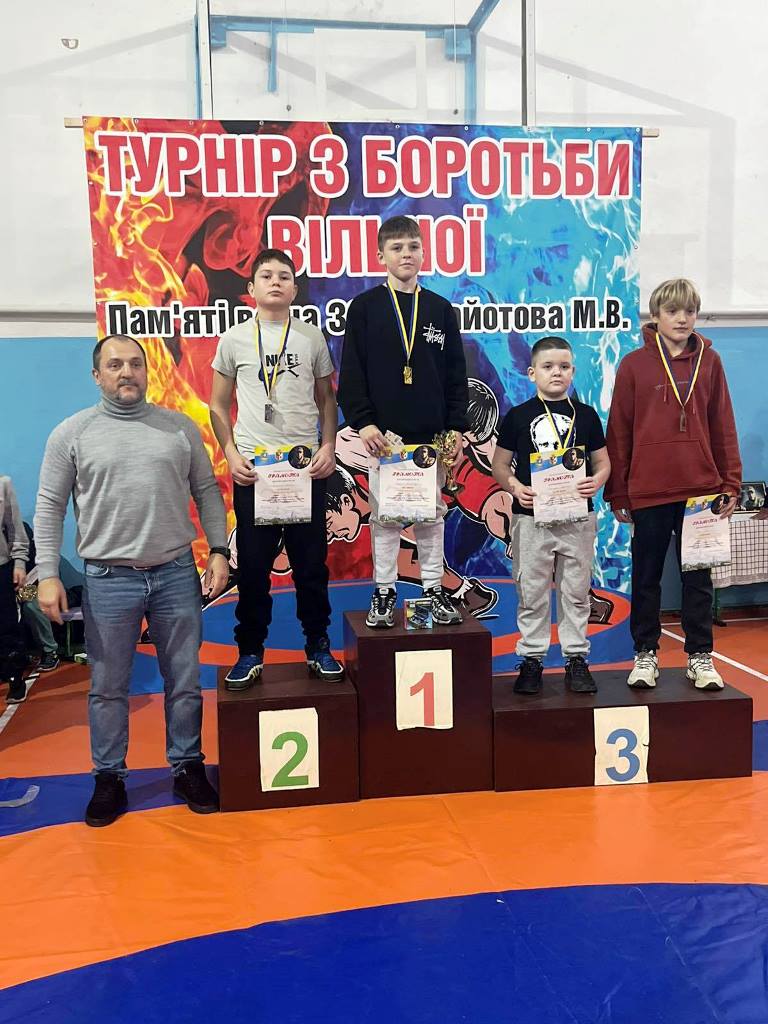 Болградські спортсмени стали кращими на міжгромадському турнірі з вільної боротьби пам’яті воїна Миколи Панайотова