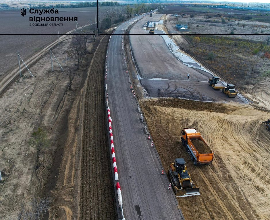 На трасі Одеса-Рені триває розбудова прикордонної інфраструктури