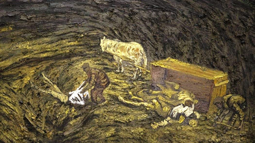 Бессарабський голос у серці Італії: художниця Йона Тукусер представила в Римі серію картин про голод 1946–1947 років