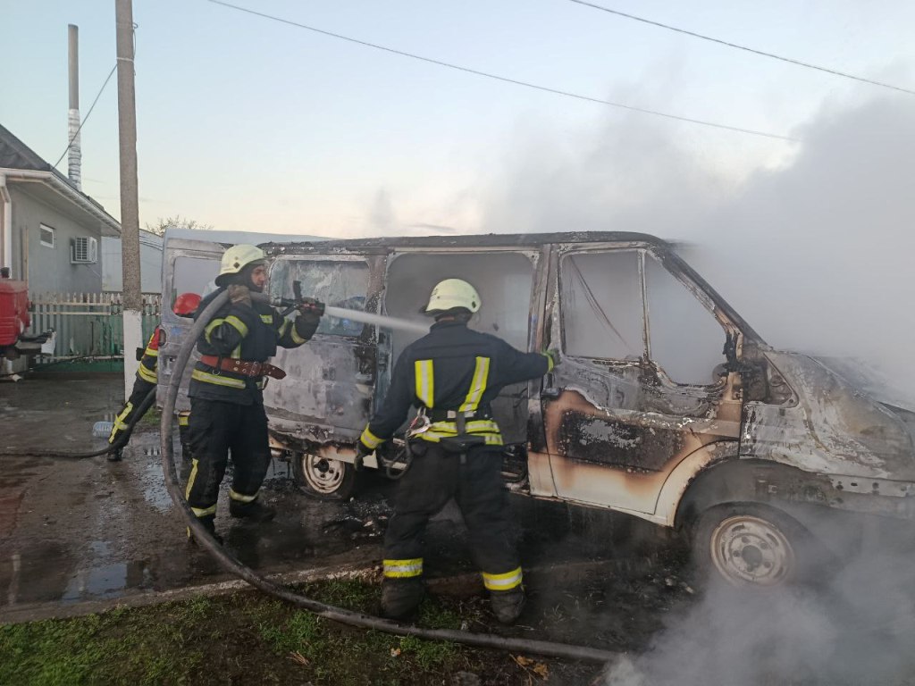 В Ізмаїльському районі вщент згорів легковий автомобіль