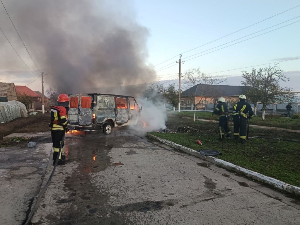 В Ізмаїльському районі вщент згорів легковий автомобіль
