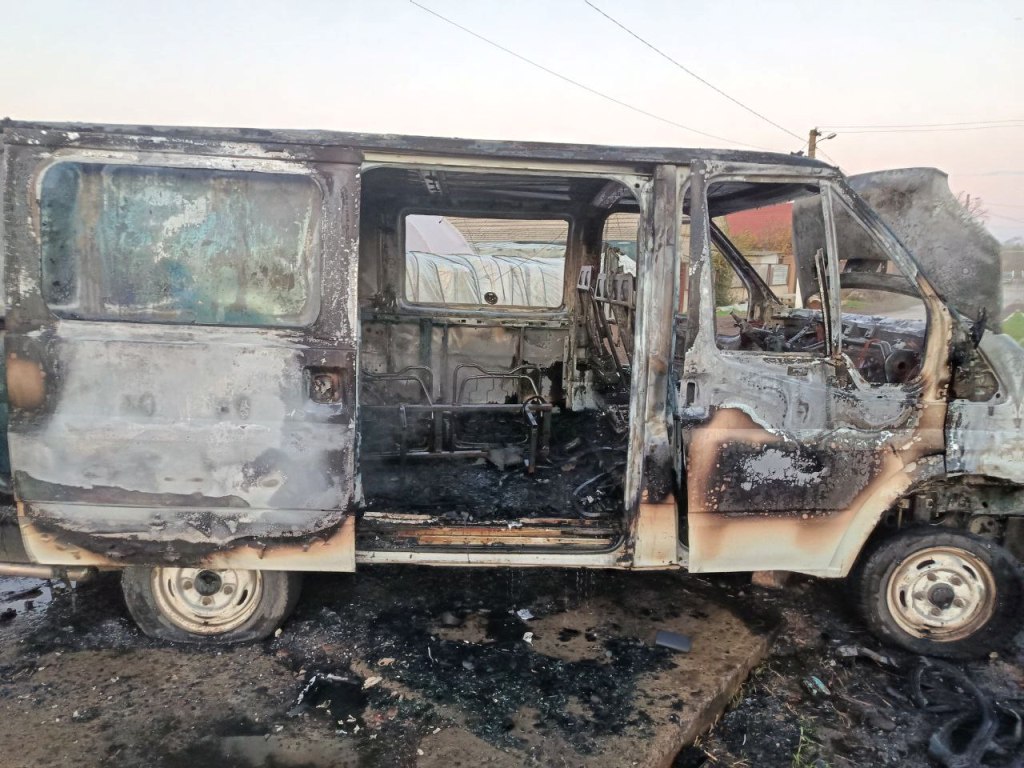 В Ізмаїльському районі вщент згорів легковий автомобіль