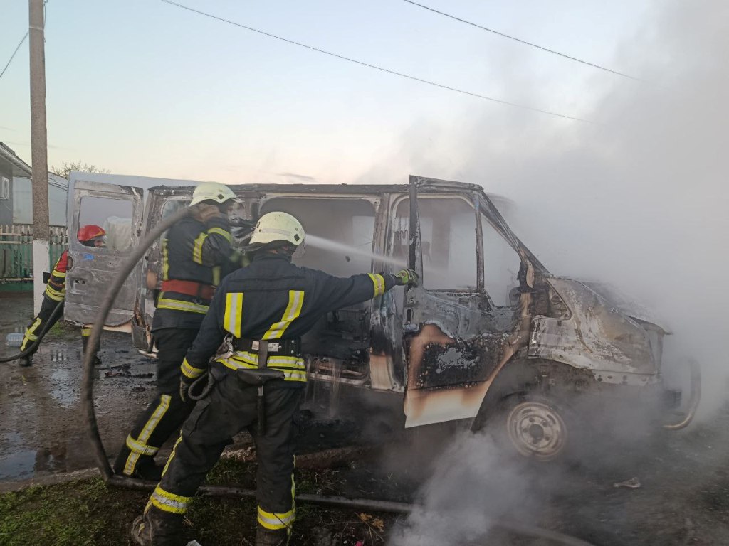В Ізмаїльському районі вщент згорів легковий автомобіль