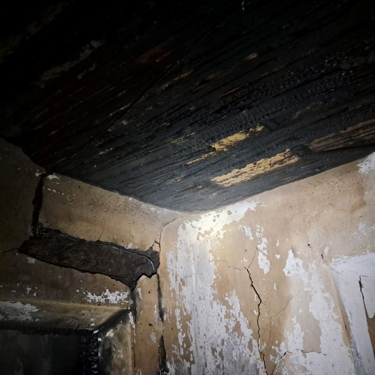 В Ізмаїлі пізно ввечері горів будинок пенсіонерки