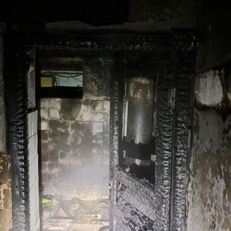 В Ізмаїлі пізно ввечері горів будинок пенсіонерки