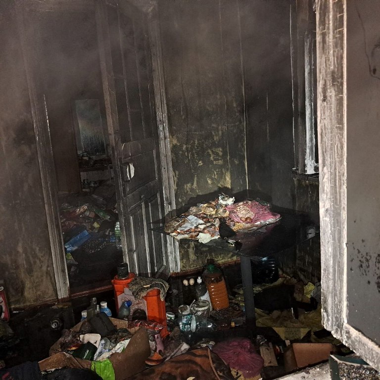 В Ізмаїлі пізно ввечері горів будинок пенсіонерки