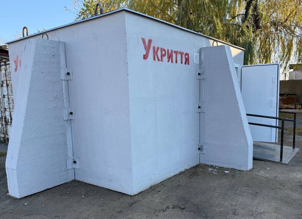 У порту Ізмаїла встановили мобільні укриття