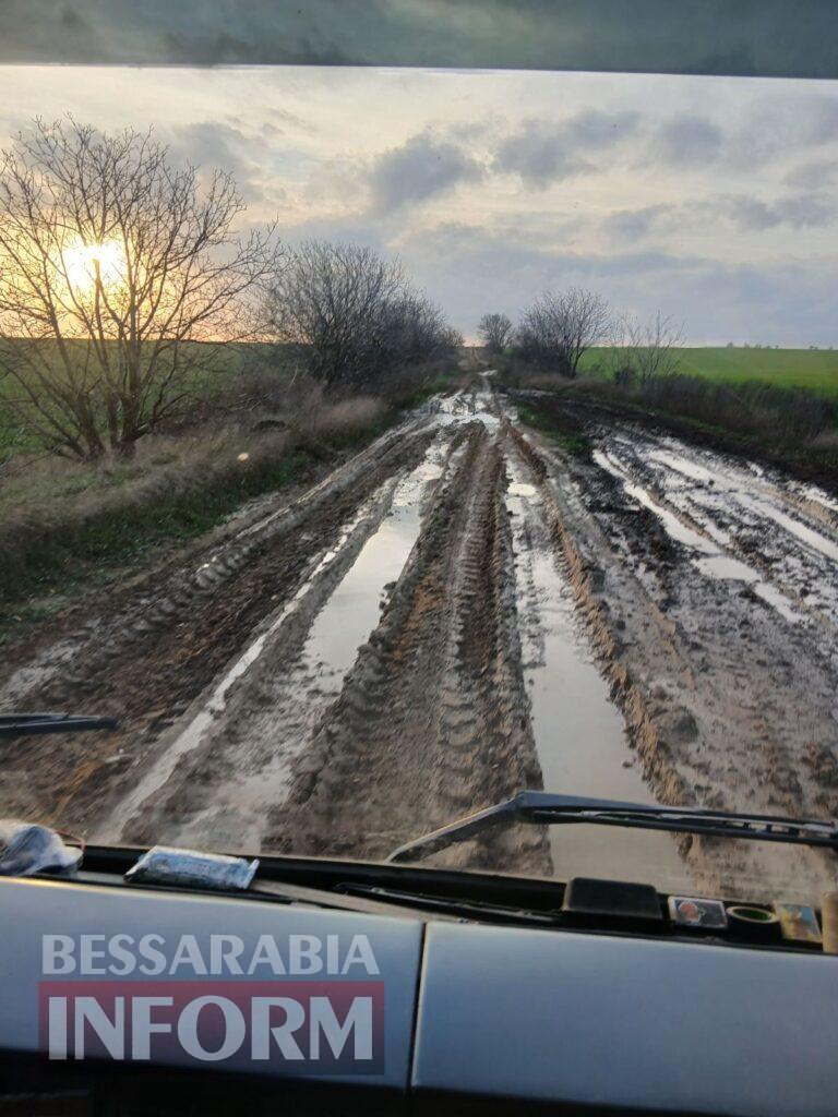 Автобус не витримує та застрягає: на Білгород-Дністровщині учні долають 12 км пішки через критичний стан дороги до школи
