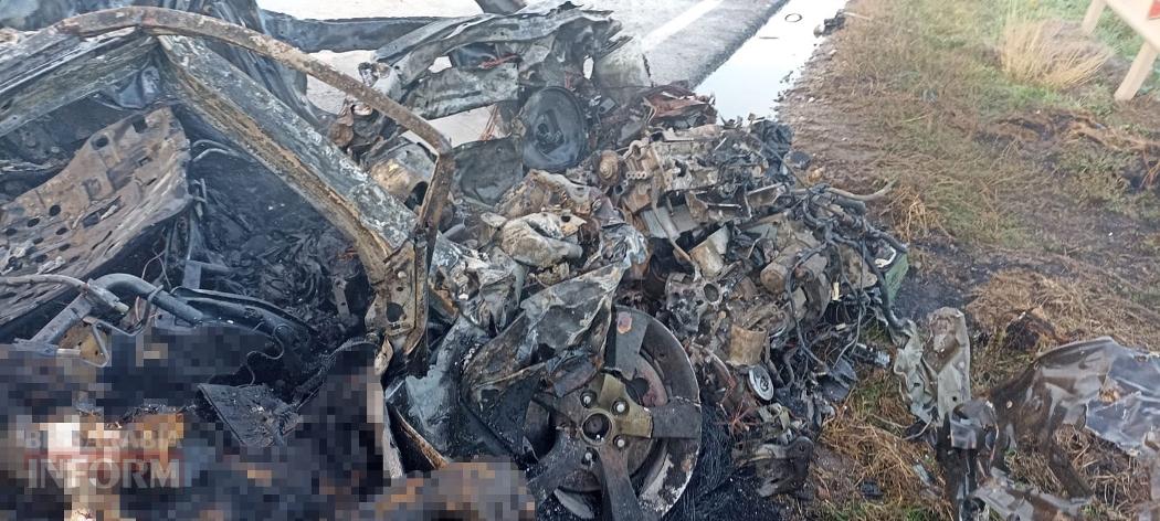 Тіла вигоріли вщент: на трасі Одеса-Рені сталася автотроща за участю легковика і вантажівки