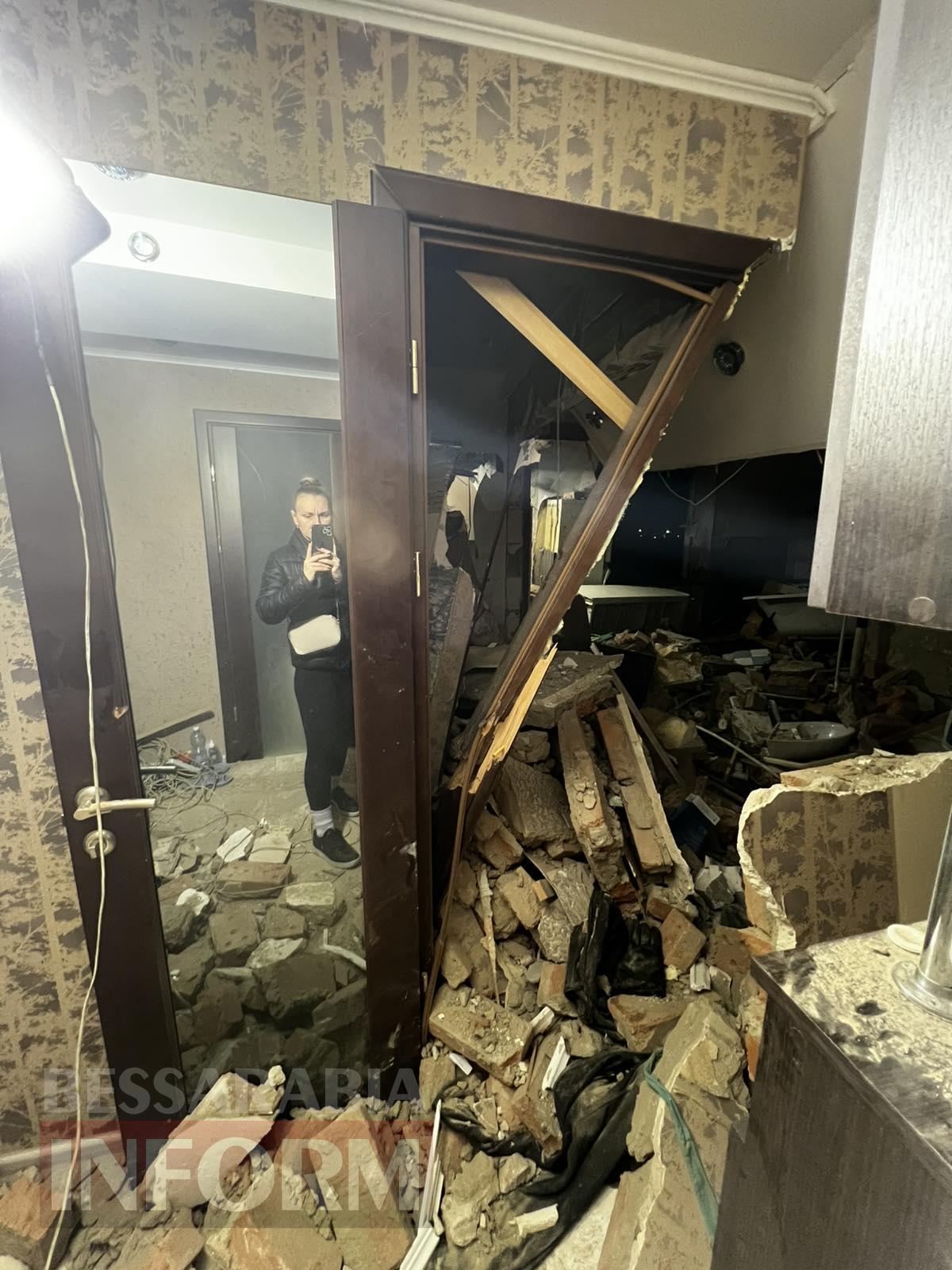 Мешканці Кілії залишилися без житла внаслідок вибуху у сусідній квартирі через «дії неадекватного господаря»