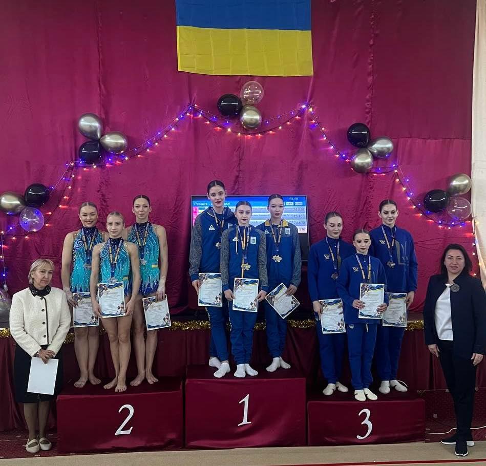 Спортсмени з Білгорода-Дністровського вибороли 27 нагород на чемпіонаті України зі спортивної акробатики