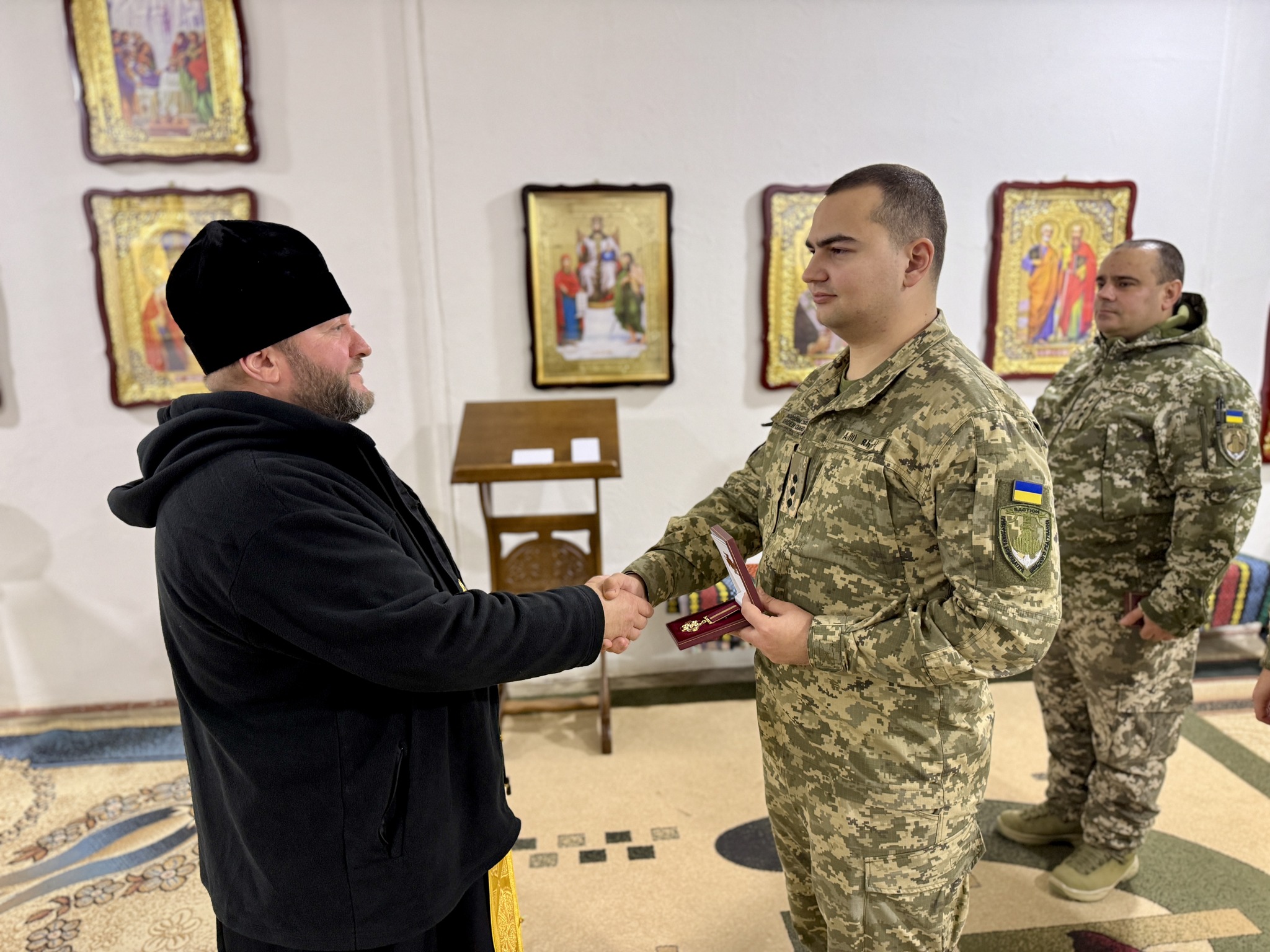 Прикордонники Ізмаїльського загону отримали почесні церковні відзнаки за мужність і самовіддане служіння Україні
