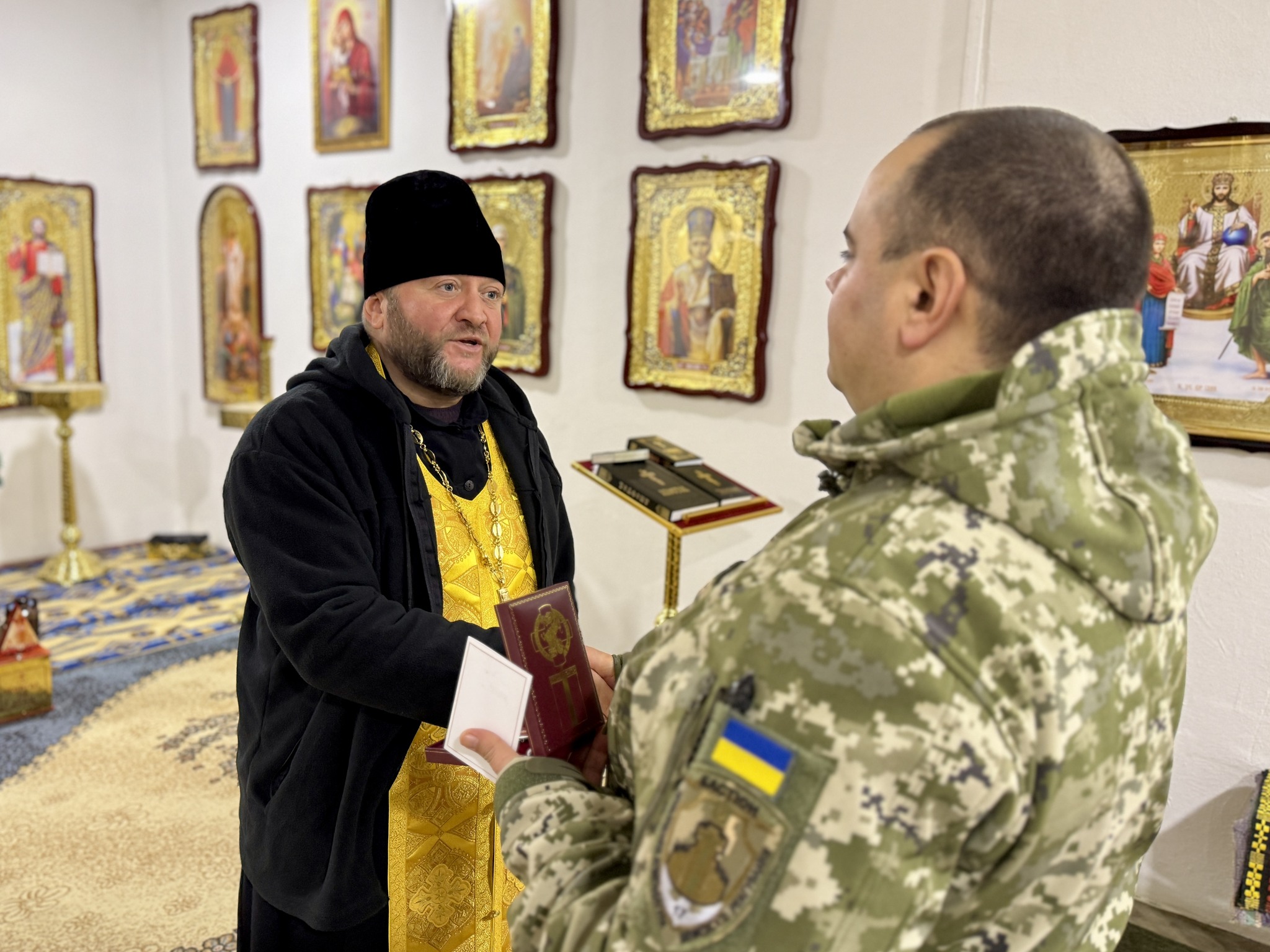 Прикордонники Ізмаїльського загону отримали почесні церковні відзнаки за мужність і самовіддане служіння Україні