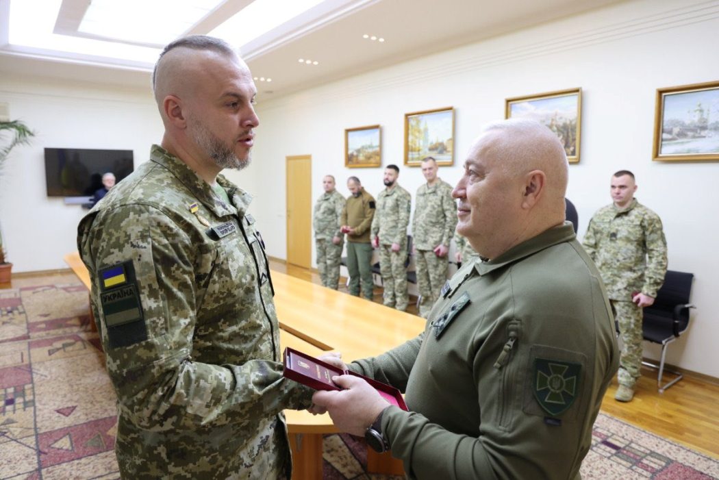 П'ятеро прикордонників з півдня України нагороджені медалями "Захиснику Вітчизни"