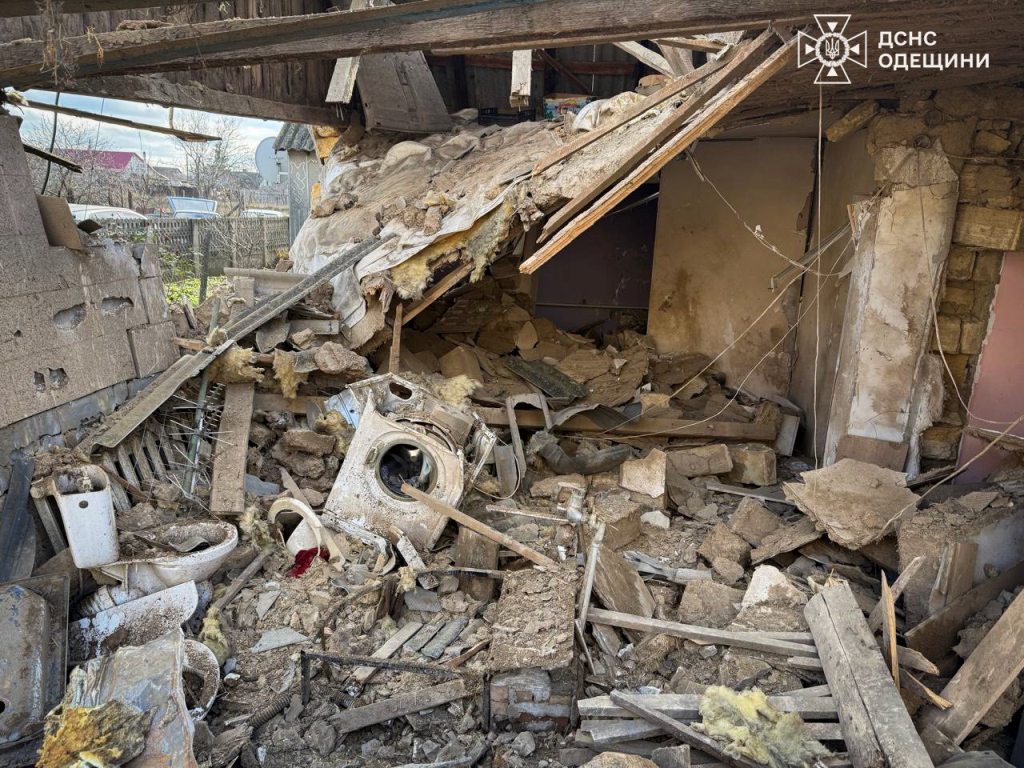 Унаслідок вибуху бойлера в Одеській області зруйновано будинок