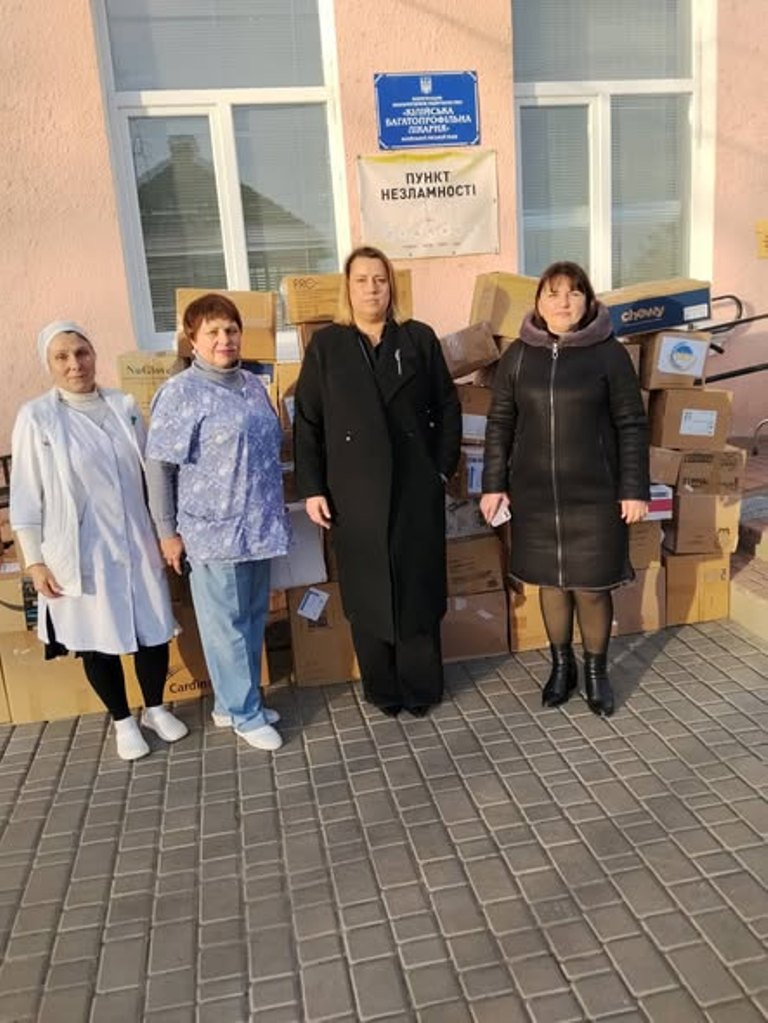 Кілійська лікарня отримала чергову партію товарів медичного призначення від волонтерів