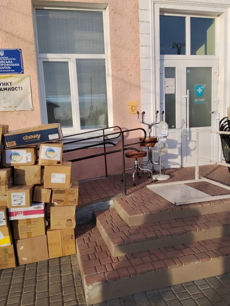 Кілійська лікарня отримала чергову партію товарів медичного призначення від волонтерів