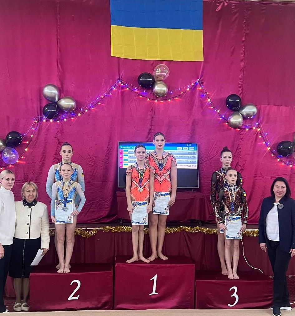 Спортсмени з Білгорода-Дністровського вибороли 27 нагород на чемпіонаті України зі спортивної акробатики