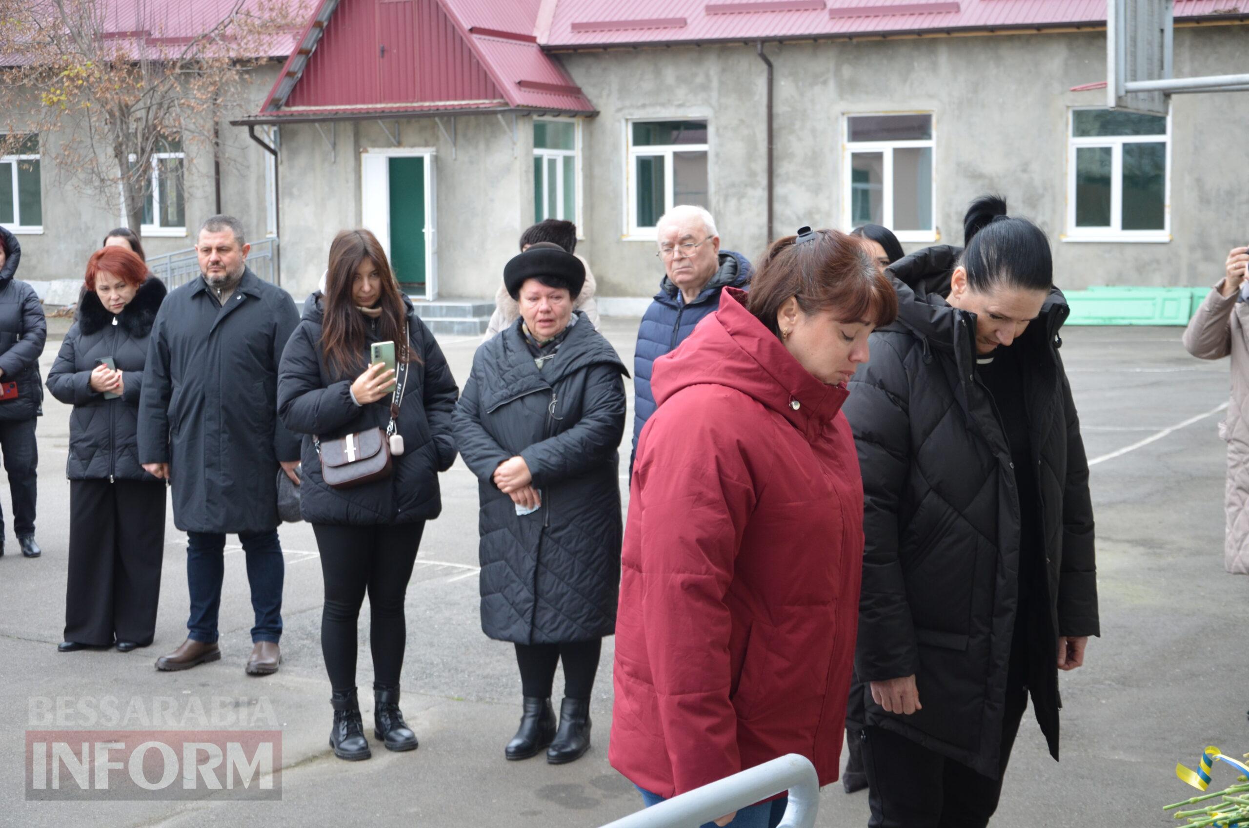 В Ізмаїлі відбулося відкриття меморіальної дошки на честь полеглого Героя Максима Горбаченка