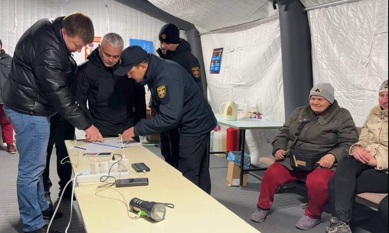 Знеструмлений Арциз відвідав голова Одеської ОВА Олег Кіпер