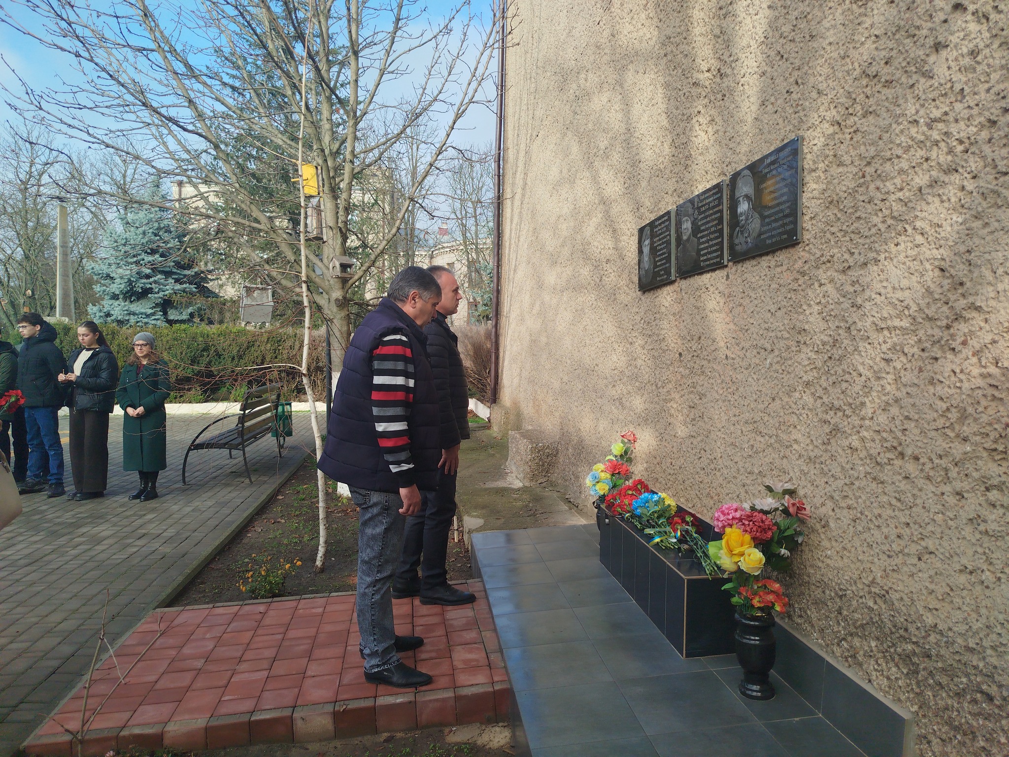 У селі Болградського району відкрили меморіальну дошку на честь загиблого Героя