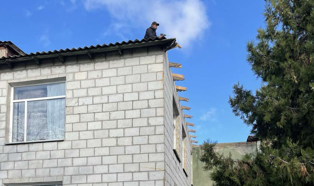 У громаді Болградського району оновили дах з впровадженням енергозберігаючих технологій