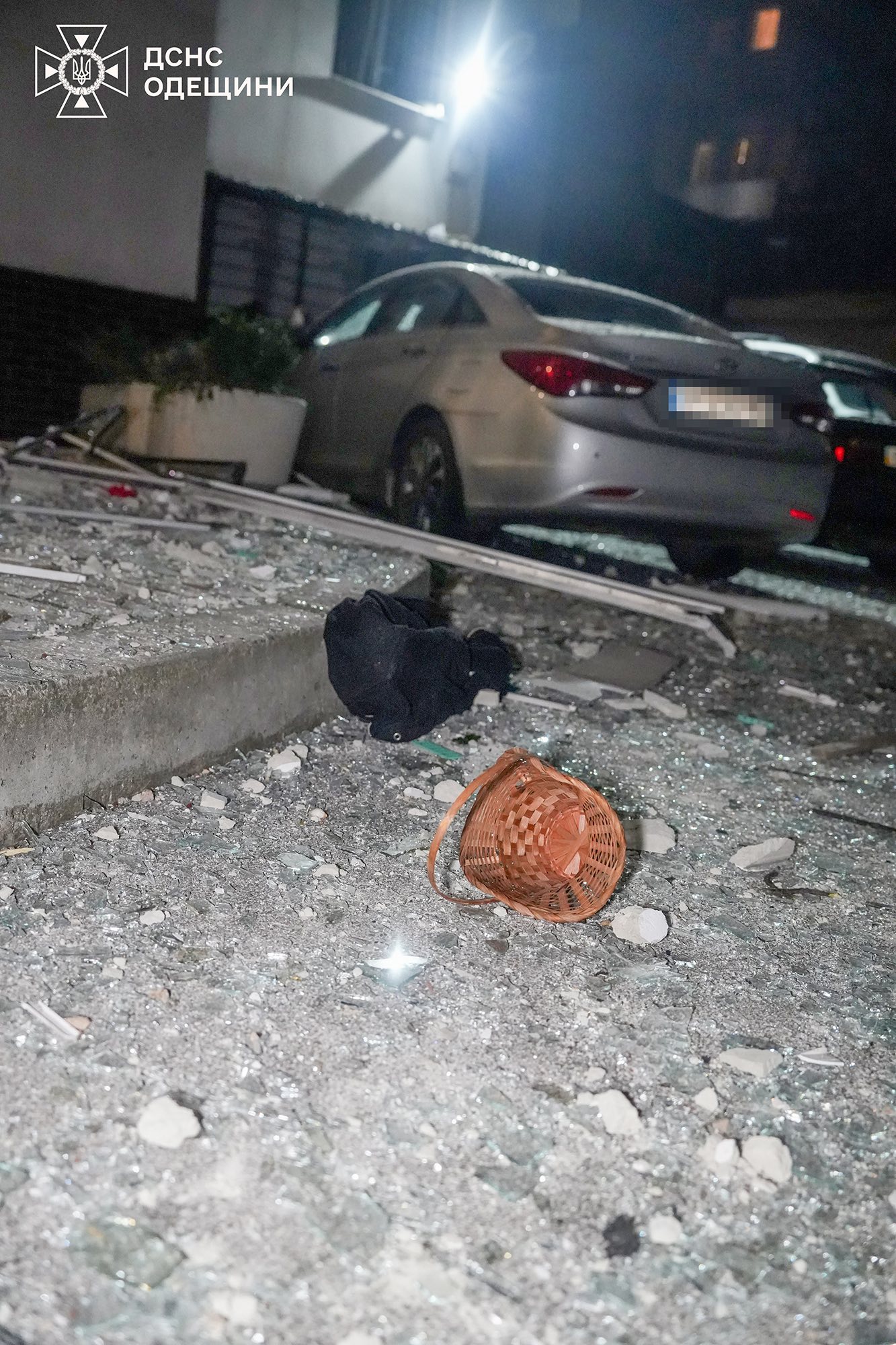 В Одесі у наслідок нічної ворожої атаки отримали поранення п’ятеро людей