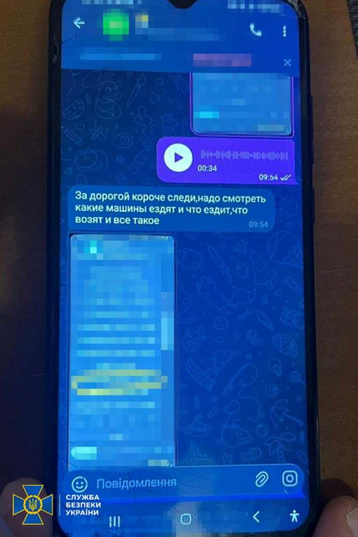 Зливала позиції ЗСУ та наводила балістику у трьох областях, зокрема й на Одещині: затримано чергову зрадницю