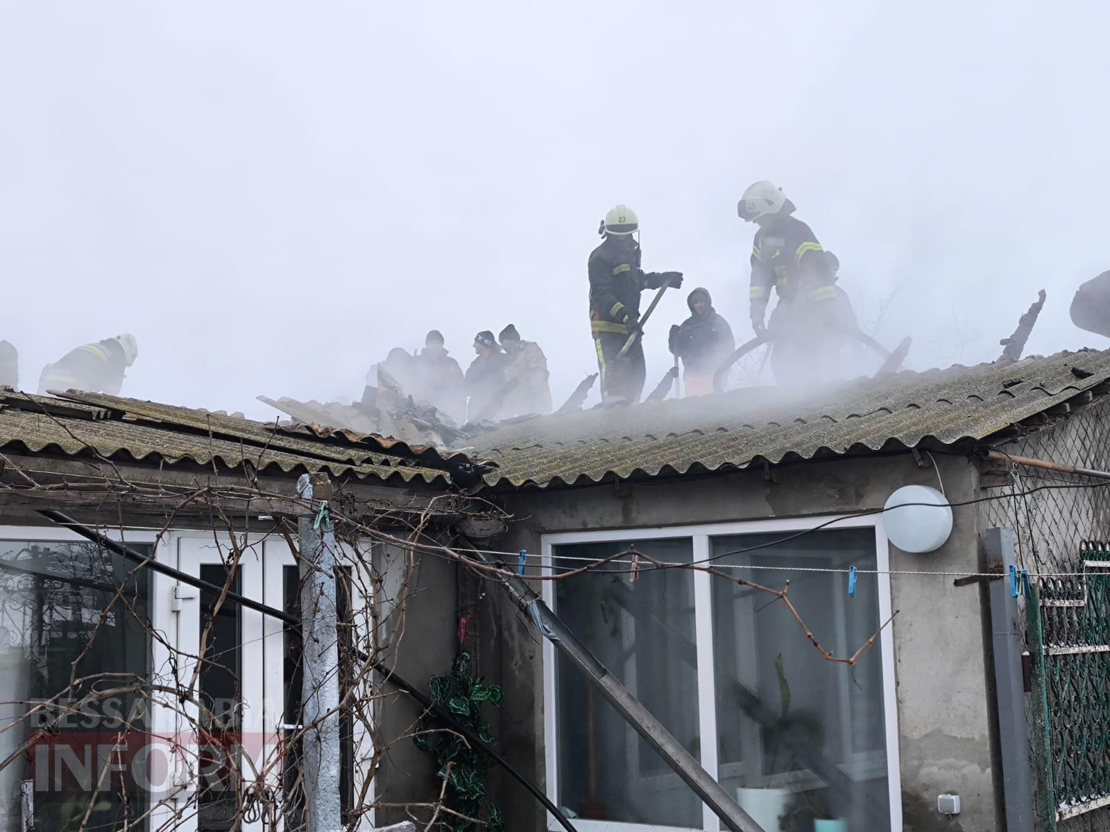 У селі Кілійської громади пожежа знищила частину будинку родини Тукан