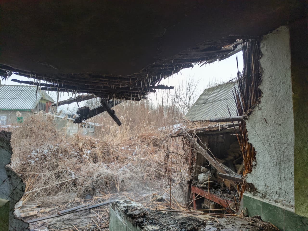 У Вилковому через пожежу в літній кухні загинула літня жінка