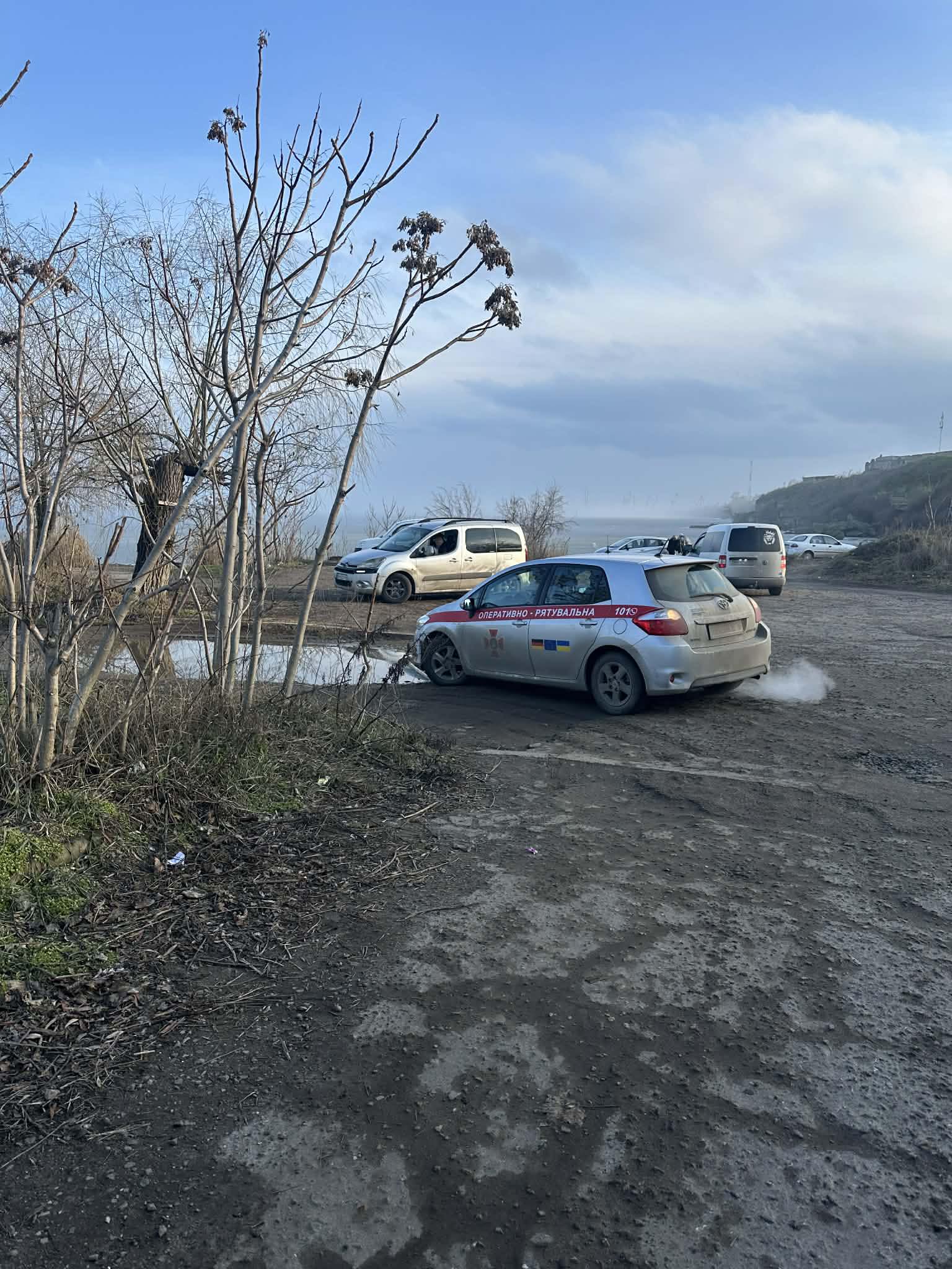 В Аккермані жінка ледь не потонула в лимані, рятуючи свого собаку