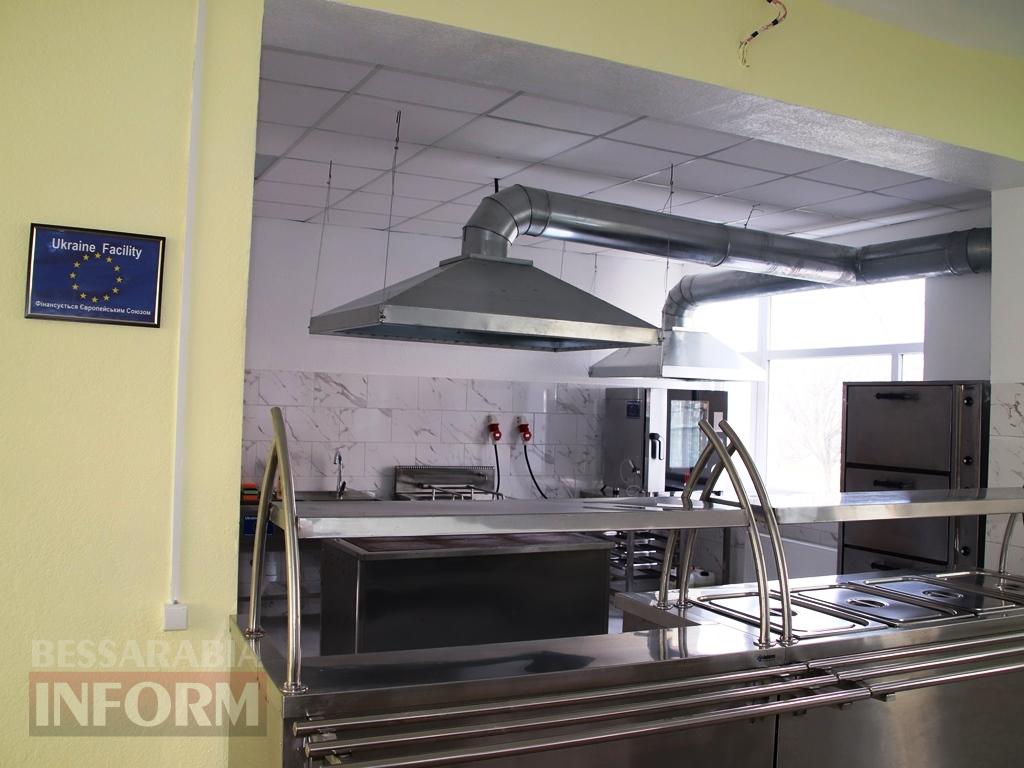 У Болградській громаді відкрили ще один оновлений шкільний харчоблок