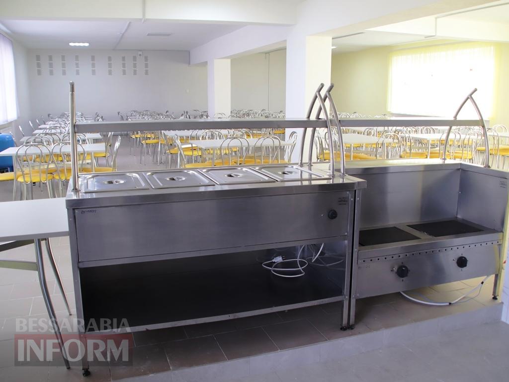 У Болградській громаді відкрили ще один оновлений шкільний харчоблок