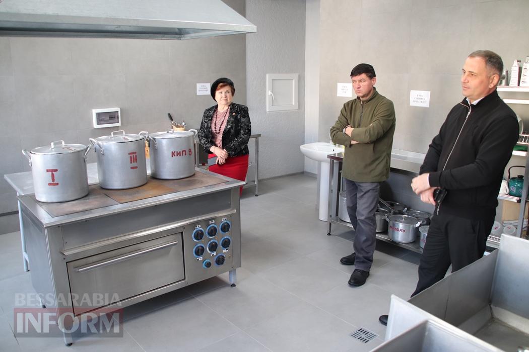 Світло, сучасно й безпечно для дітей: у Болграді відкрили ще один оновлений харчоблок