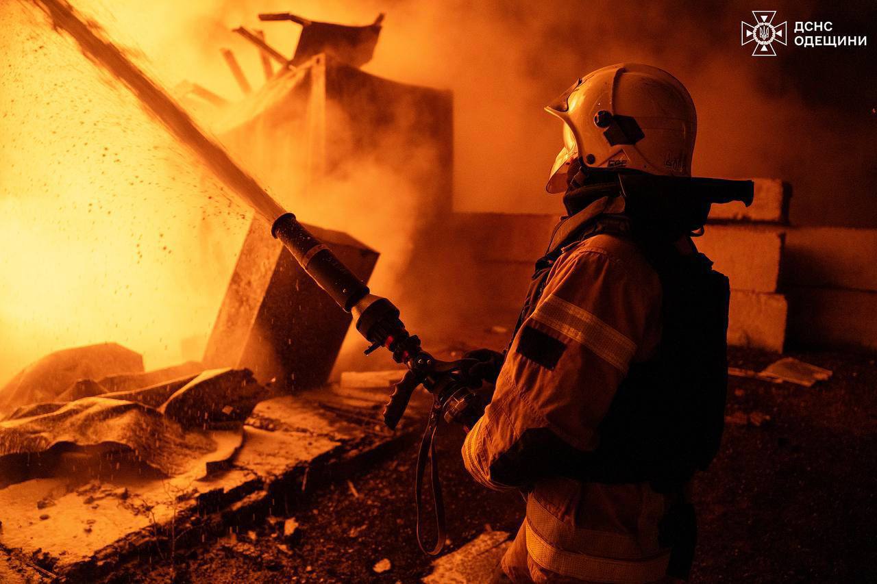 1 січня ворог здійснив чергову дронову атаку на порти Ізмаїла та Одеси