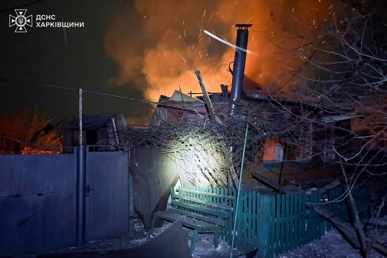 Понад 200 ударних дронів запустила рф на територію України в ніч проти 1 січня