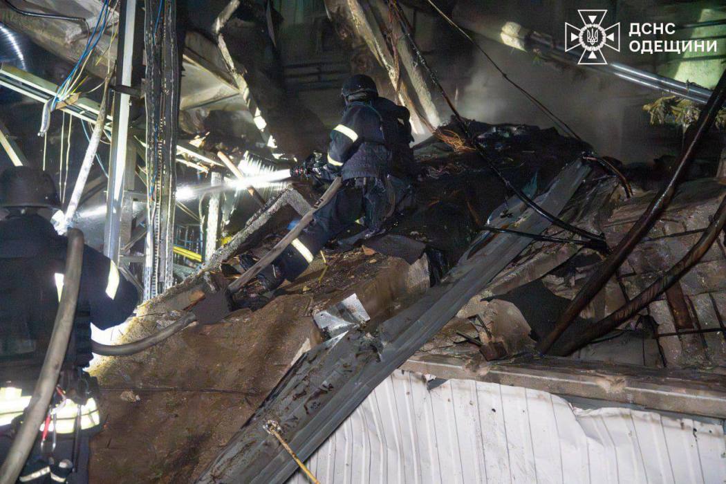 росіяни вчергове атакували Одесу ударними БПЛА