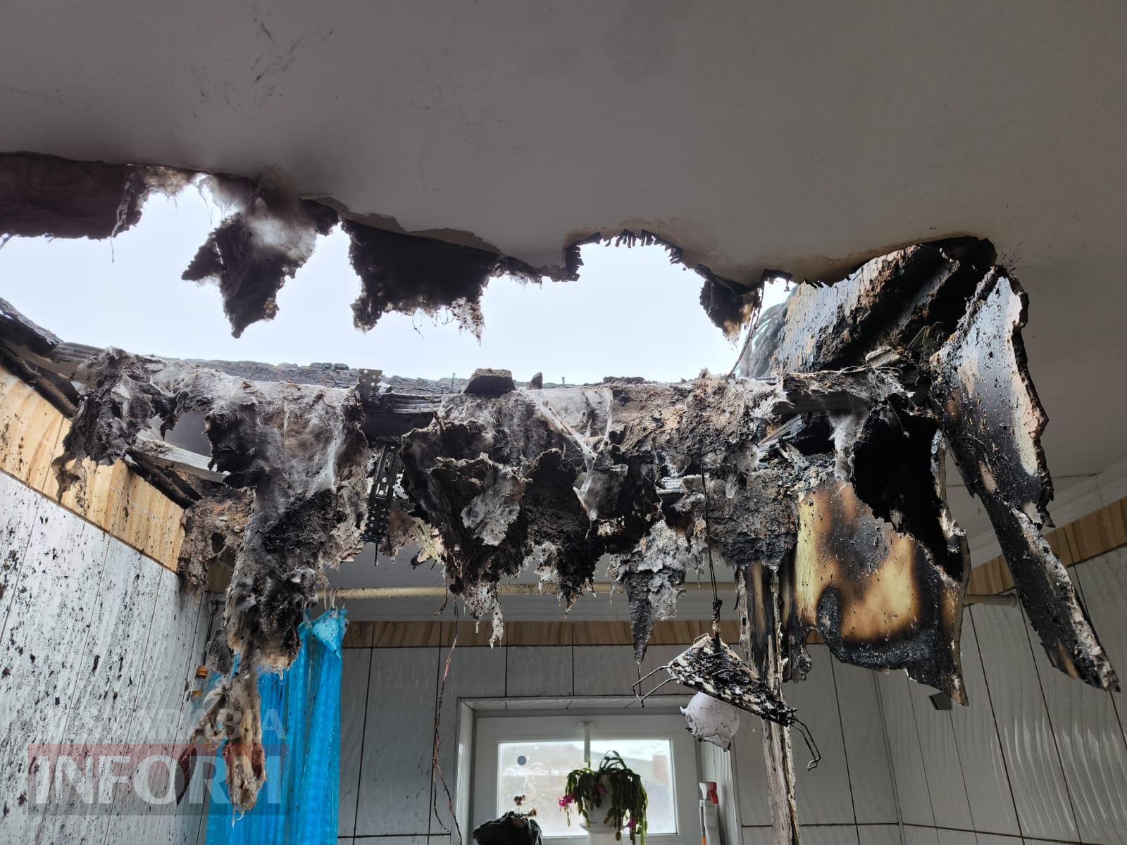 У селі Кілійської громади пожежа знищила частину будинку родини Тукан