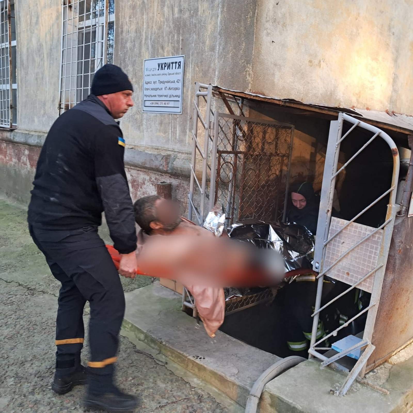 В Ізмаїлі в підвалі багатоповерхівки загорілося сміття: постраждав літній чоловік