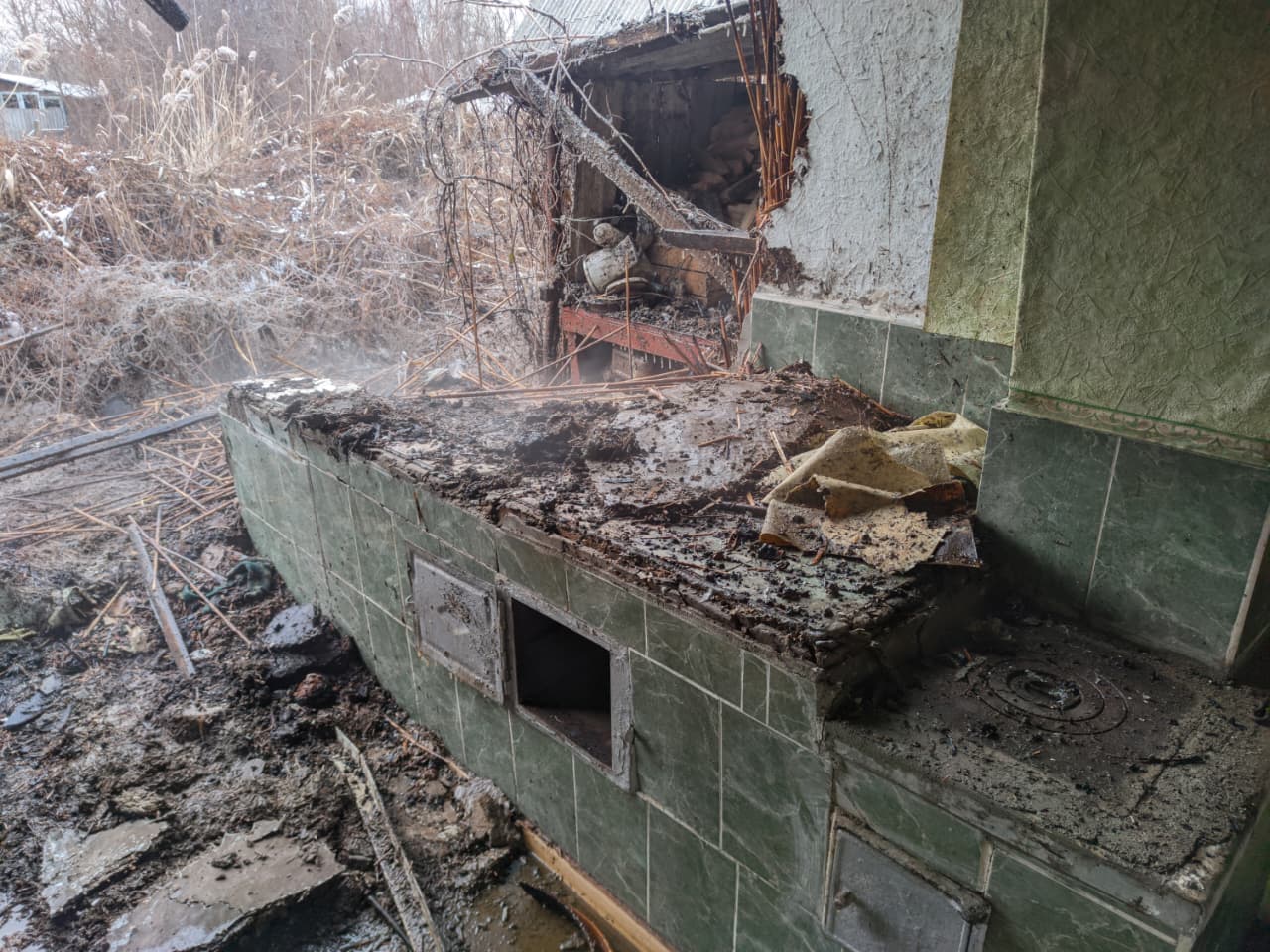 У Вилковому через пожежу в літній кухні загинула літня жінка