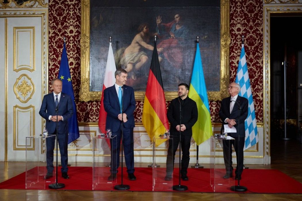 Володимир Зеленський від імені українців отримав премію Евальда фон Кляйста у Мюнхені