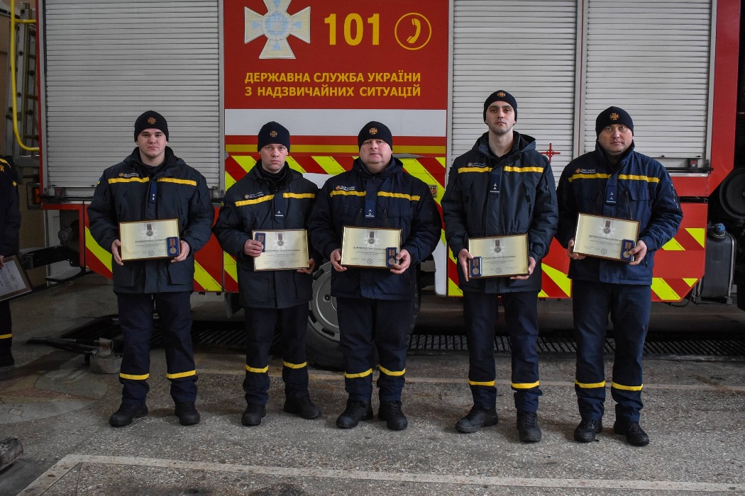 Рятувальники Ізмаїльського району отримали державні та відомчі нагороди