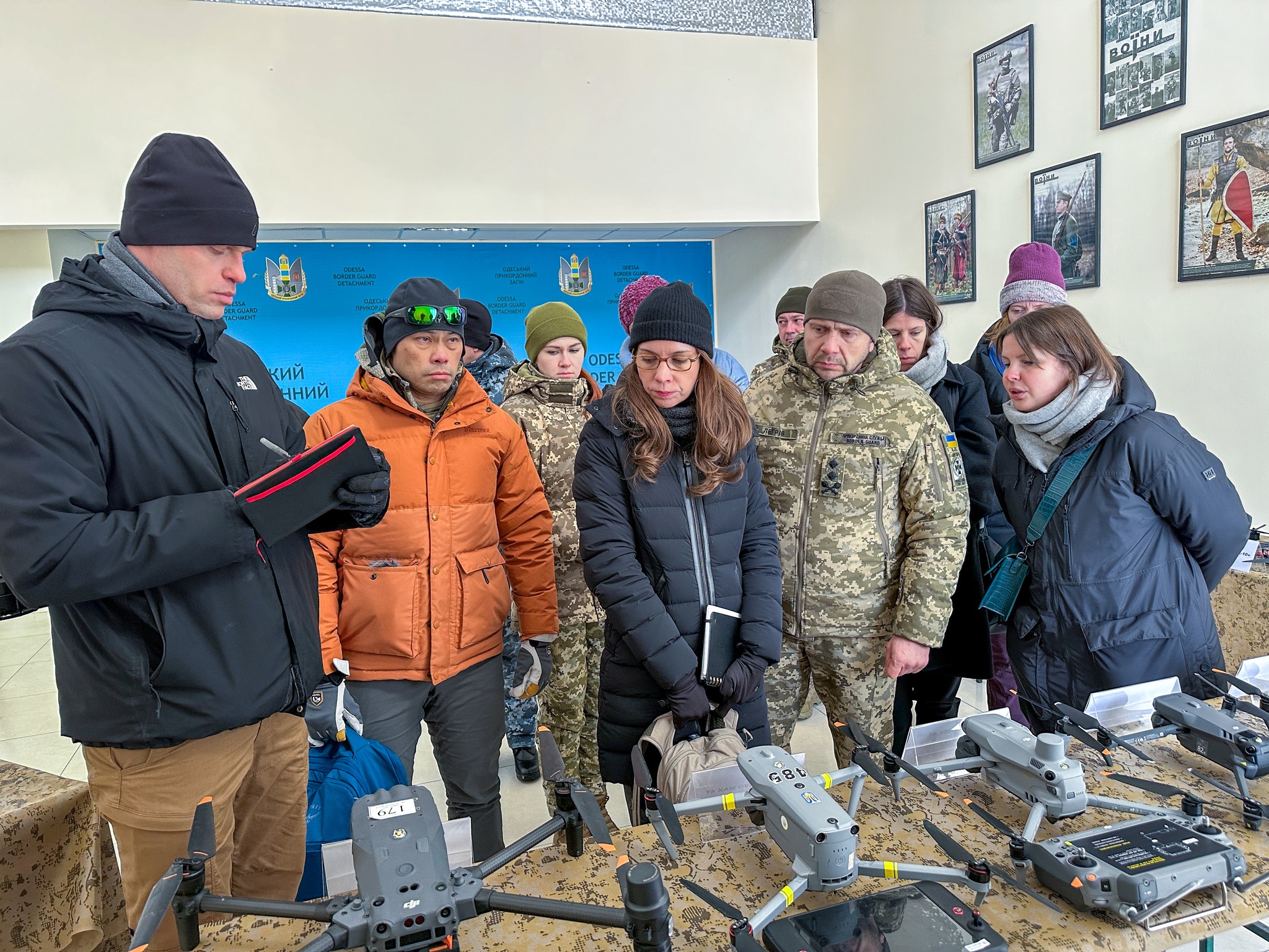 Представники Посольства США в Україні ознайомилися з роботою прикордонних підрозділів Одещини