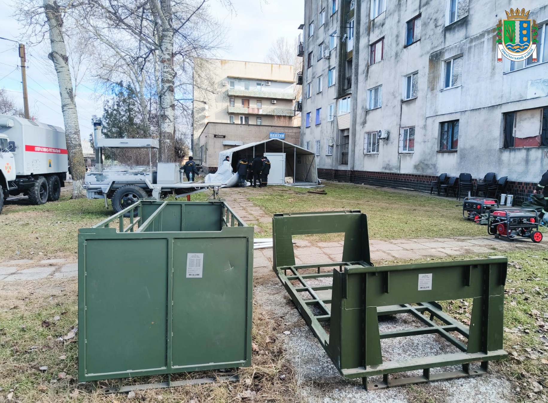 Екстрені служби Кілії ліквідують наслідки нічного обстрілу